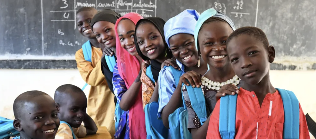 Children in classroom